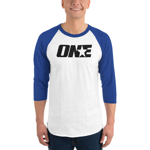 1STAR Logo 3/4 Sleeve Raglan T-Shirt